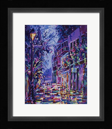 Framed New Orleans Alley Print