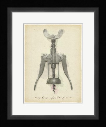 Framed Vintage Italian CS Print