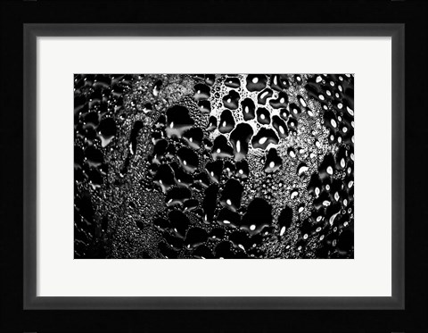 Framed Abstract Droplets 15 Print