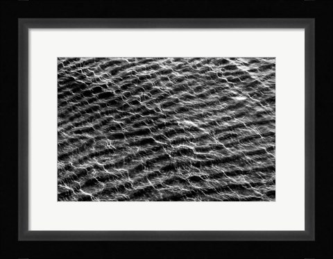 Framed Ocean Ripples 01 Print