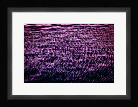 Framed Painted on Water 04 Print
