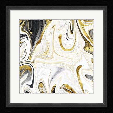 Framed Metalsmith Latte Print