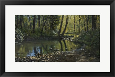 Framed Woodland Creek Print