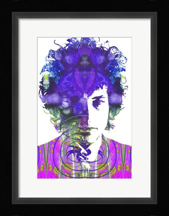 Framed Dylan 3 Print