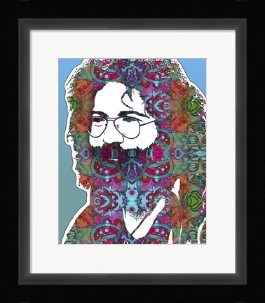 Framed Garcia 7 Print