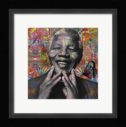 Framed Mandela Print