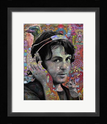 Framed McCartney Print