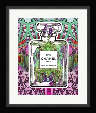 Framed No 5 Chanel Print