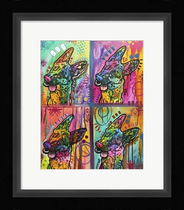 Framed 4 Shepherds Print