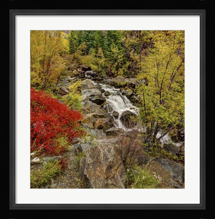 Framed Fall River Print