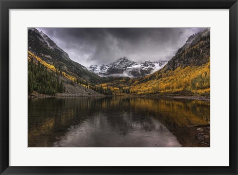 Framed Violent Autumn Print
