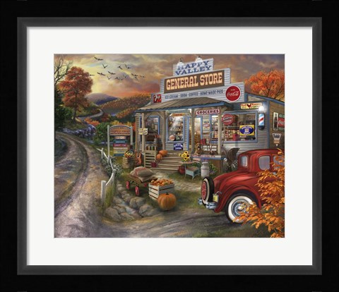 Framed General Store Print