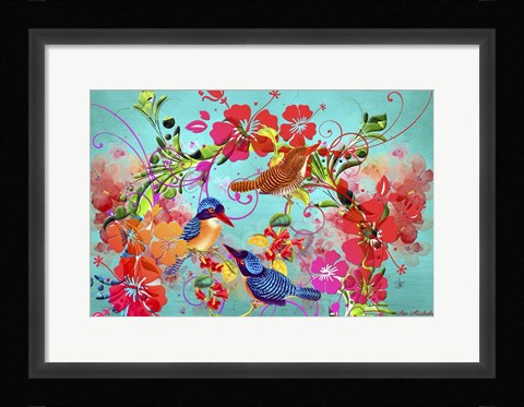 Framed Beauty Of Nature 4 Print