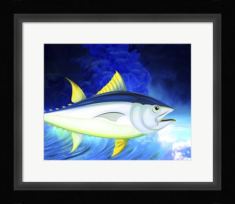 Framed Big Fish 2D Print