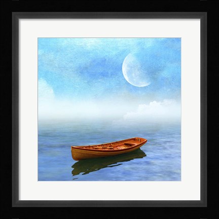 Framed Seascape Ad3 Print