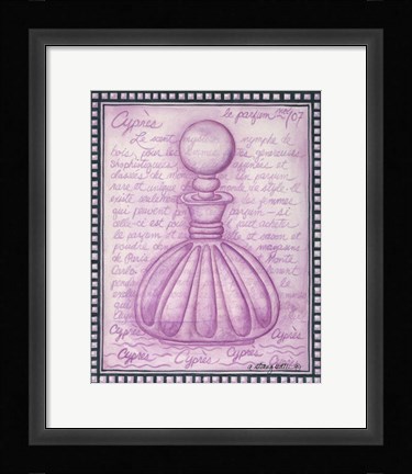 Framed Perfume Chypres Print