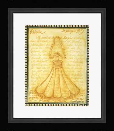 Framed Perfume Pivoine Print