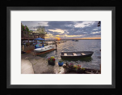 Framed Ferncliff Sunset Print