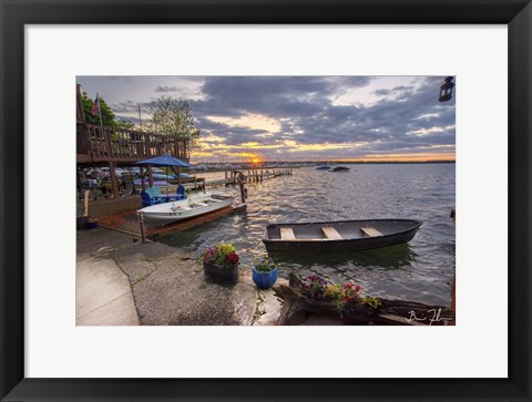 Framed Ferncliff Sunset Print