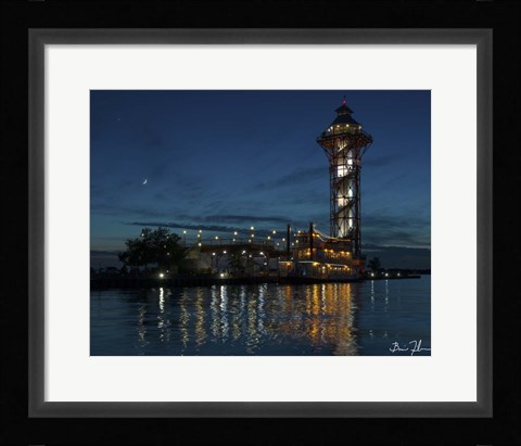 Framed Under The Summer Moon Print