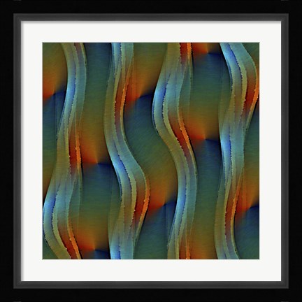 Framed Aurora Oil Print