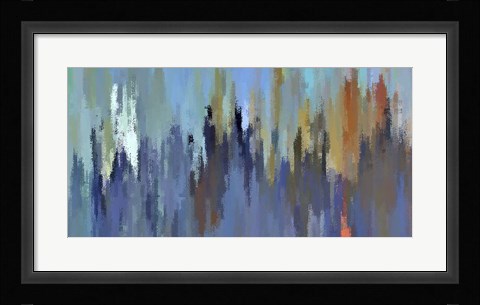 Framed City in the Sky Print