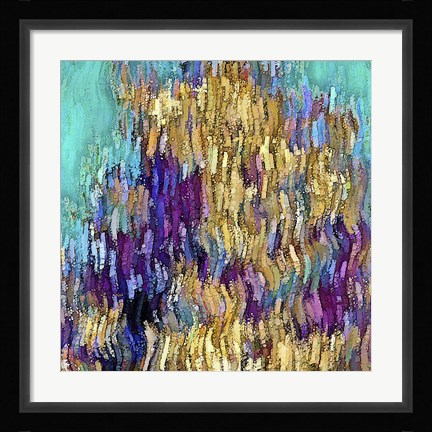 Framed Coral Salad Print