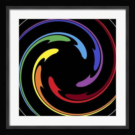 Framed Elementary Pursuit Print