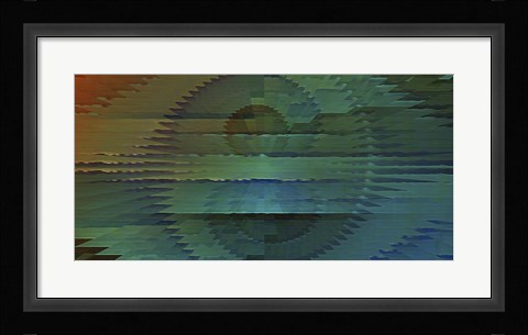 Framed Emission Print