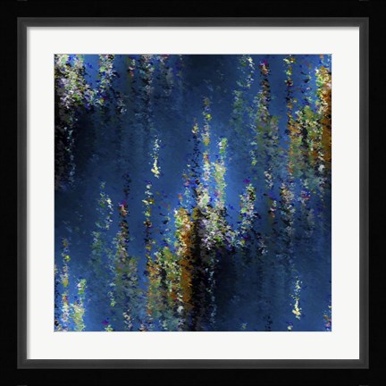 Framed Floral Underwater Print