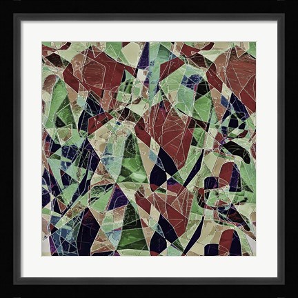 Framed Marble Illusion Print