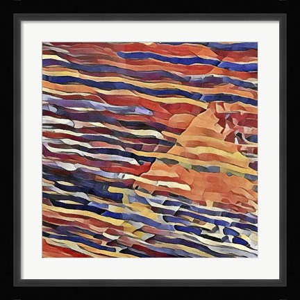 Framed Parallel to the Wind Print