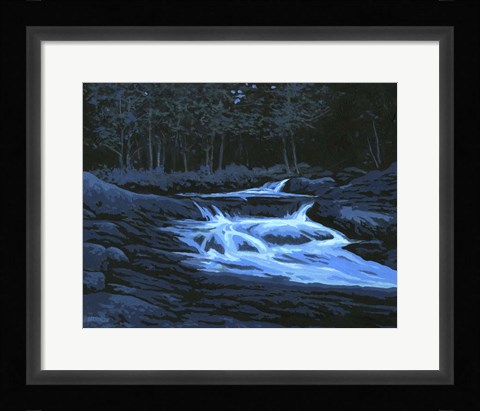 Framed Midnight Run Print