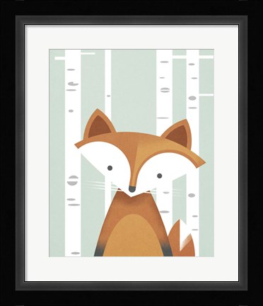 Framed Fox Print