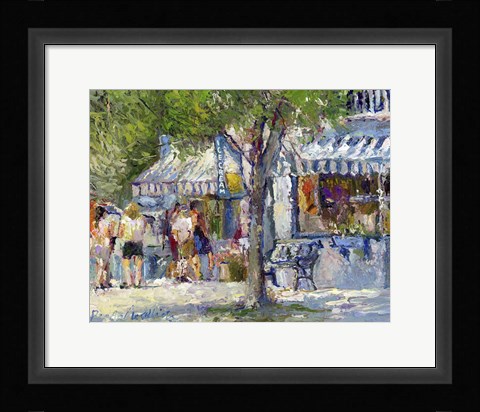 Framed Ice Cream Print