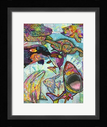 Framed Water Wild Print