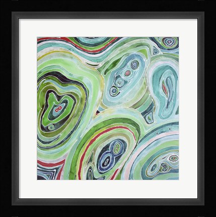 Framed Malachite Print