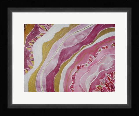 Framed Rose Quartz Print