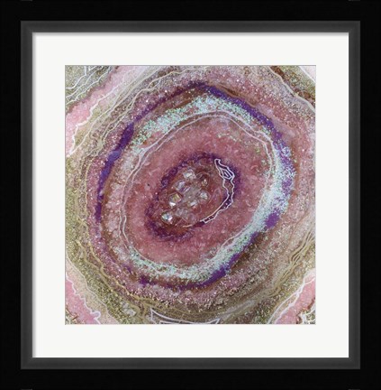 Framed Pink Quartz Print