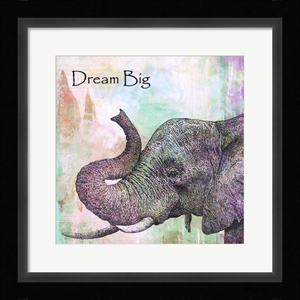 Framed Elephant Dream Big Print