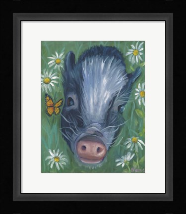 Framed Wilbur And Friend Print