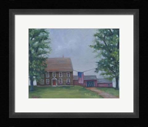 Framed Patriotic Morning Print