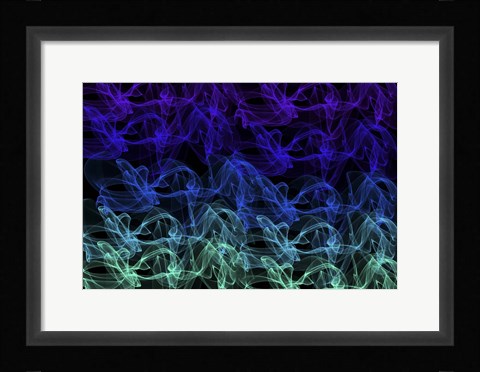 Framed Ethereal Frequency 1 Print