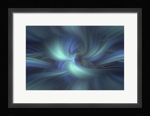 Framed Mystery of Colors Respect for Nature Print