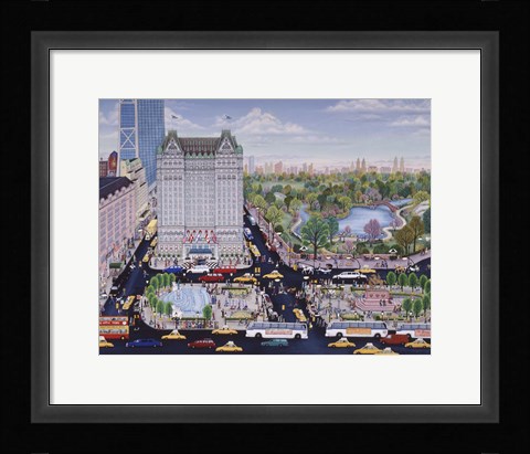 Framed Plaza Anniversary Print