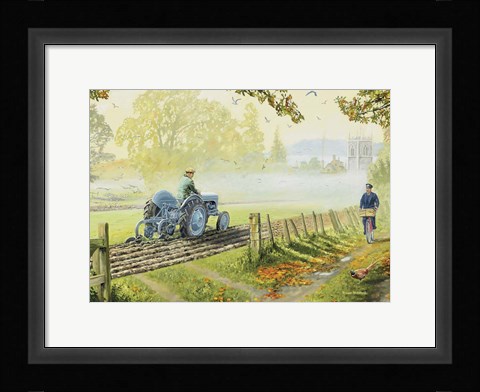 Framed Early Birds Print