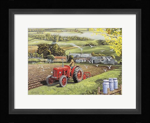 Framed Master at Work Print