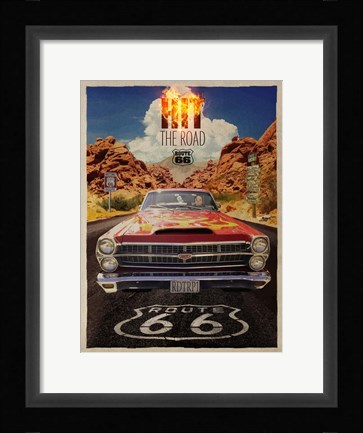 Framed Desert Run Print