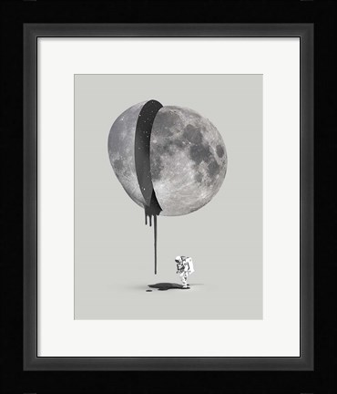 Framed Bleeding Moon Print