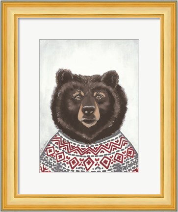 Framed Sweater Weather Print